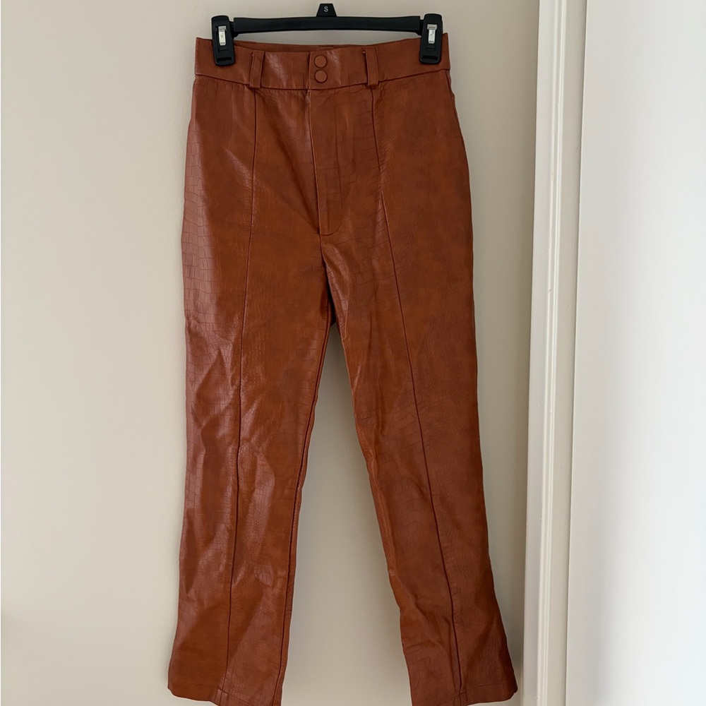Bardot Woman’s Leather Pants